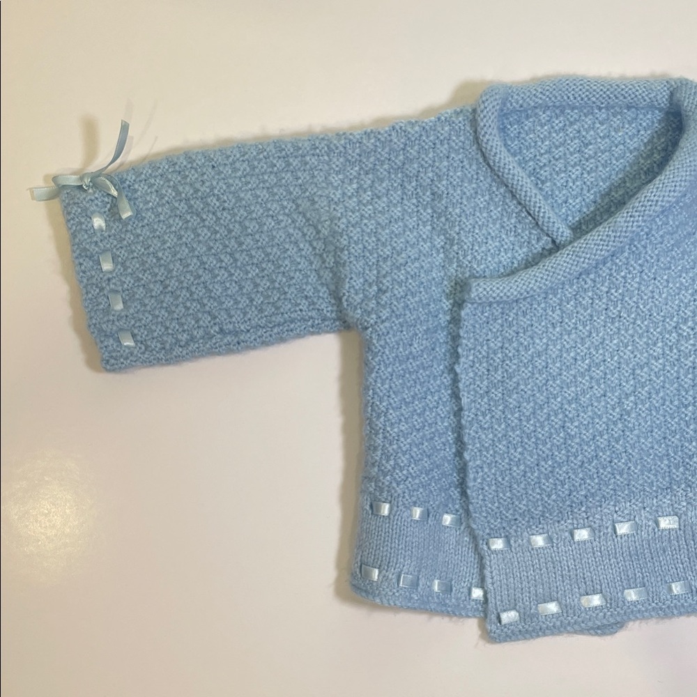 Baby Blue Knit Sweater